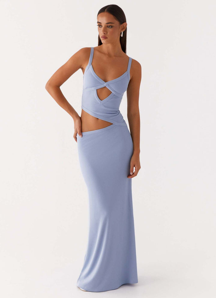 Viviana -  Maxi Vestido Recortado