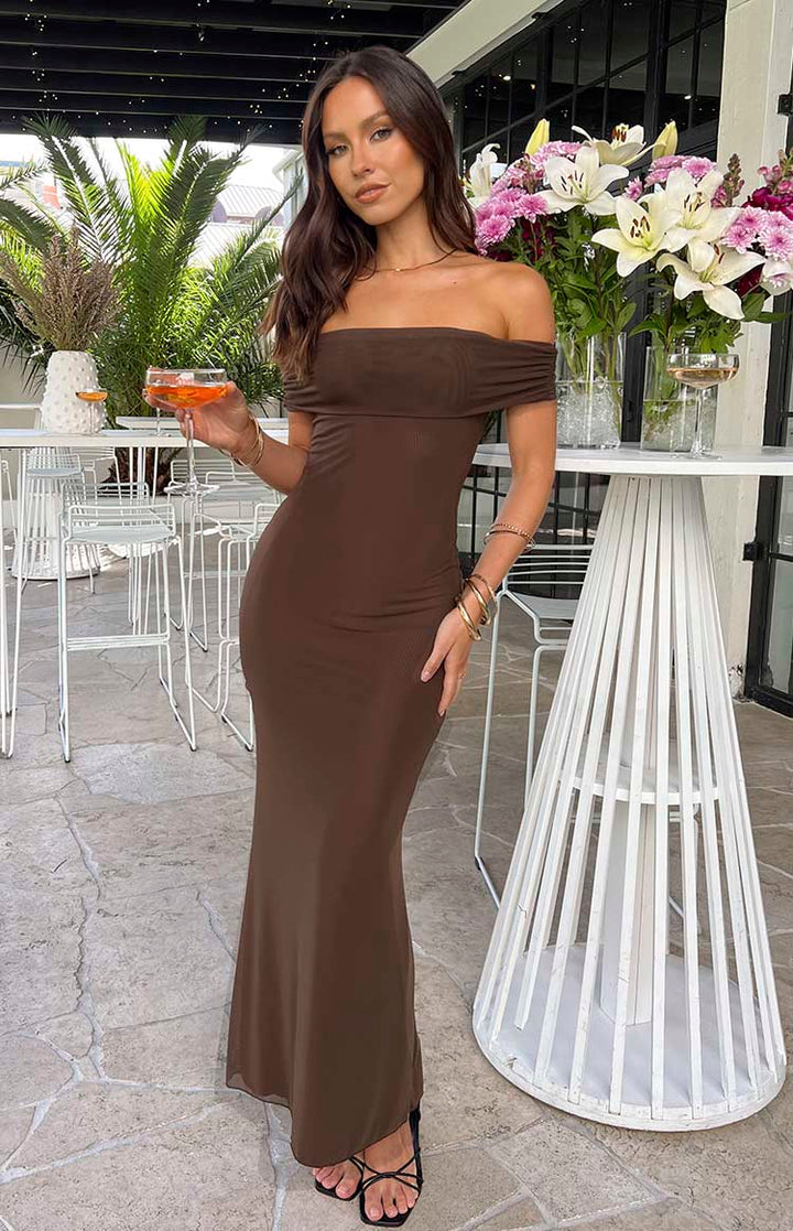 Marcela - Vestido Marrón