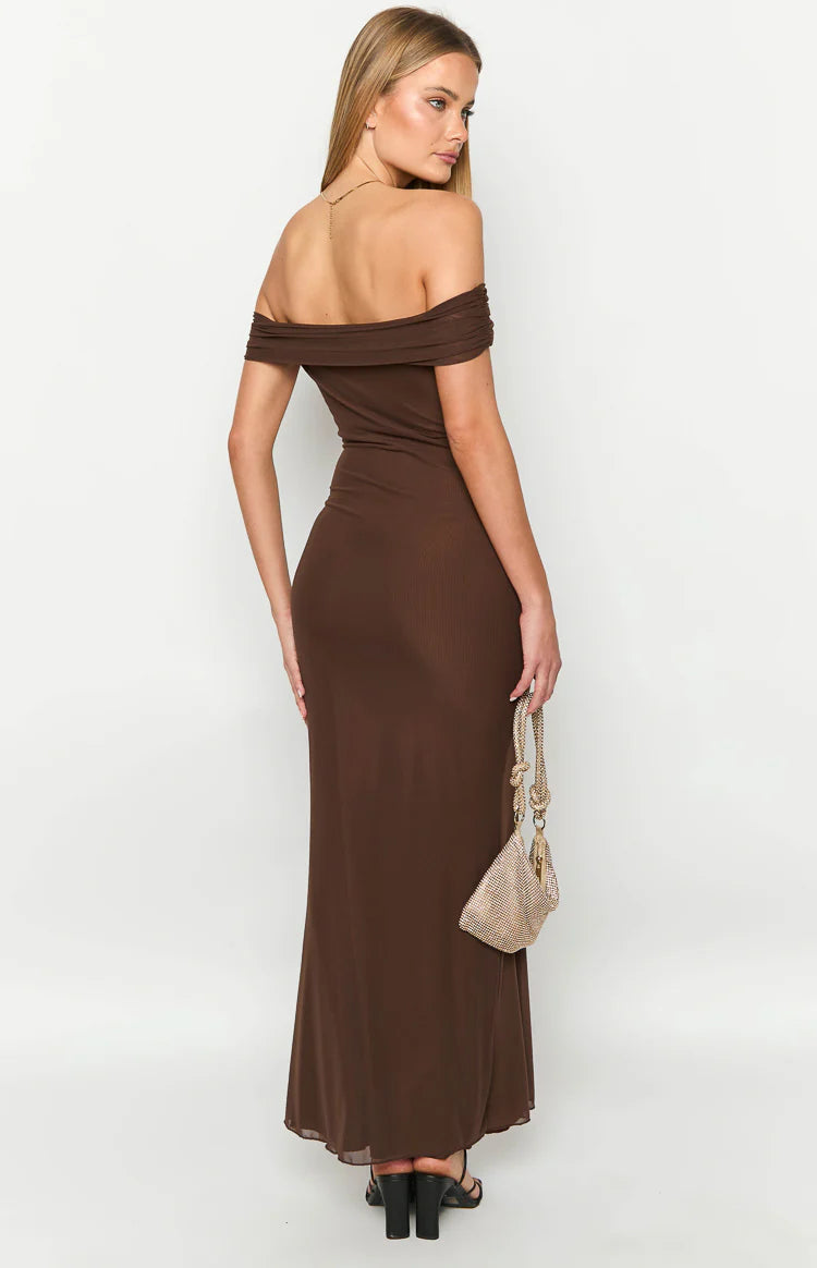 Marcela - Vestido Marrón